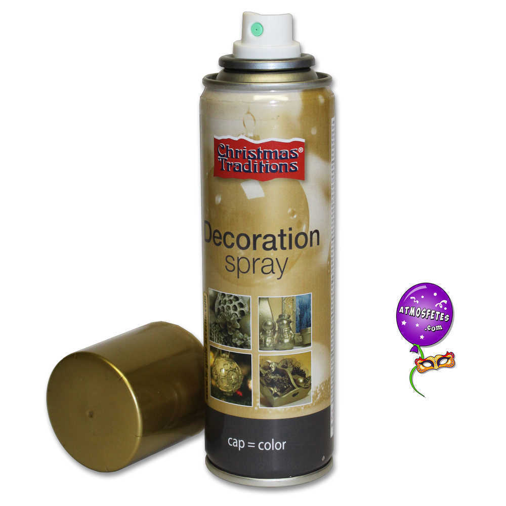 Bombe aérosol peinture spray argent pour décoration REF/22296